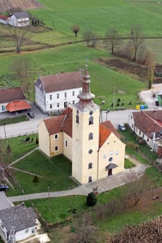 Parish Church of the Visitation of the Virgin Mary in Cirkvena, Croatia