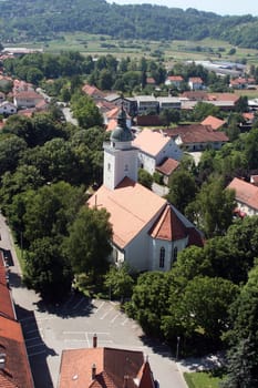 Parish Church of the Holy Trinity in Donja Stubica, Croatia