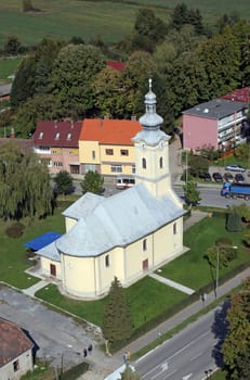 Parish church of Saint Joseph in Grubisno Polje, Croatia