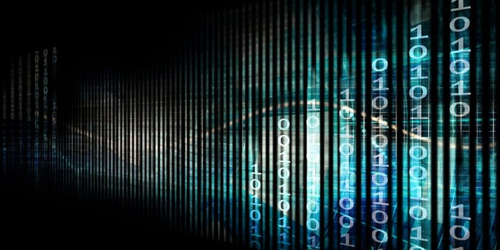 Digital Economy Abstract Business Concept as Art