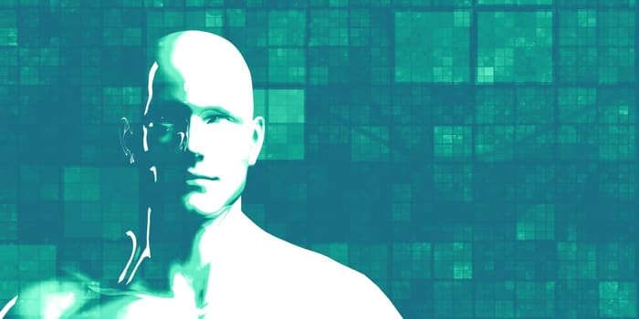 AI Processing Education Deep Learning Industry Concept