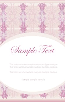 wedding invitation frame card