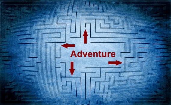 Adventure maze concept