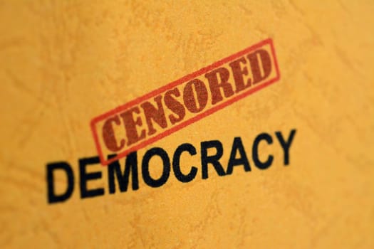 Censored democracy