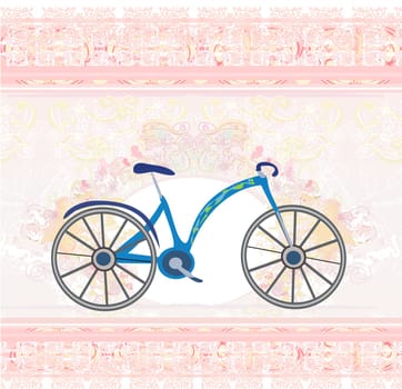 vector bicycle poster