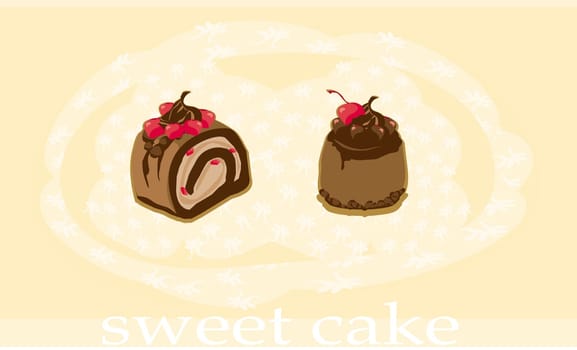 sweet cakes card