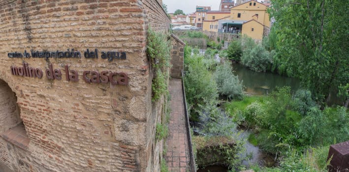 Molino de la Casca watermill, Plasencia, Spain. Old Jerte River oil mill