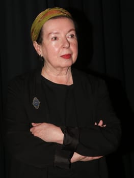 Film and theater actress Simone von Zglinicki at an event in the Moritzhof in Magdeburg on June 1st, 2022