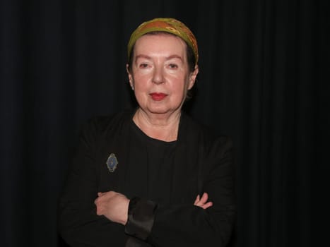 Film and theater actress Simone von Zglinicki at an event in the Moritzhof in Magdeburg on June 1st, 2022