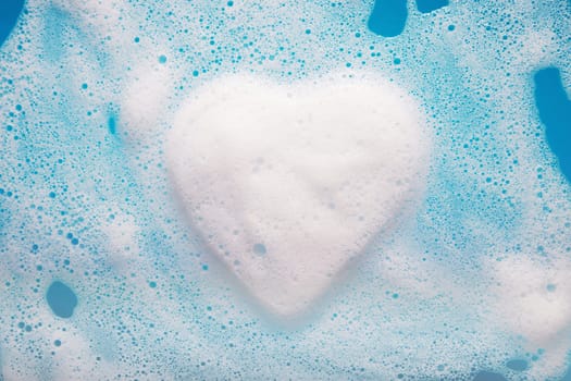 A heart out of foam