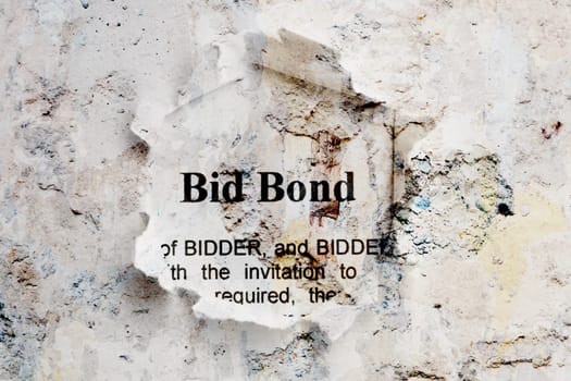 Bid bond