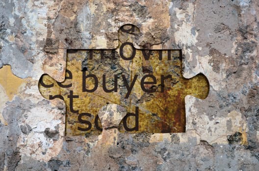 Buyer puzzle concept