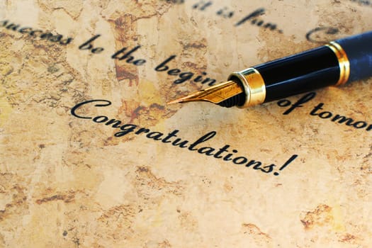 Congratulation