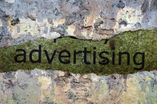 Advertising concept