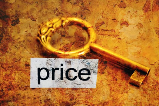 Price and golden key