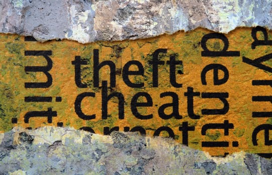 Theft and cheat