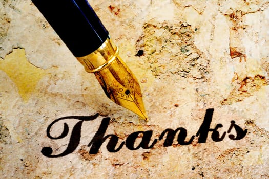 Thanks and pen