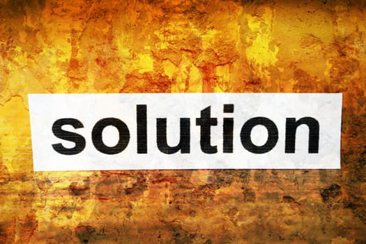 Solution