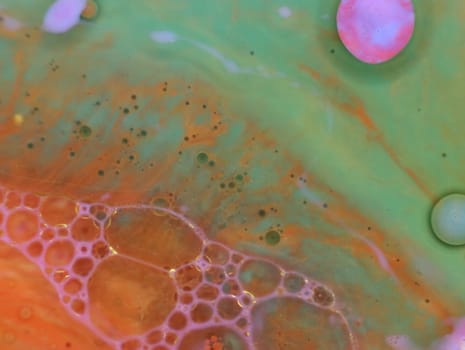 abstract background of artificial colors rare shapes different