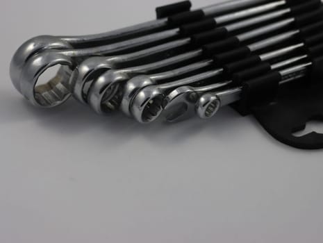 steel workshop tools tighten fixed star keys loosen utensils