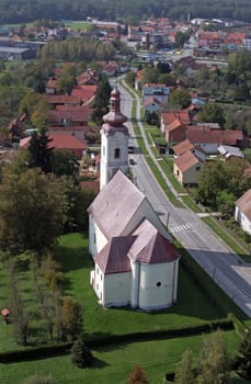 Parish Church of the Visitation of the Virgin Mary in Garesnica, Croatia