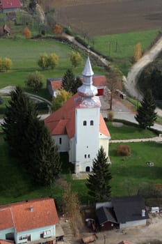 Parish church of St. George in Durdic, Croatia