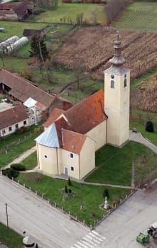 Parish Church of the Visitation of the Virgin Mary in Cirkvena, Croatia