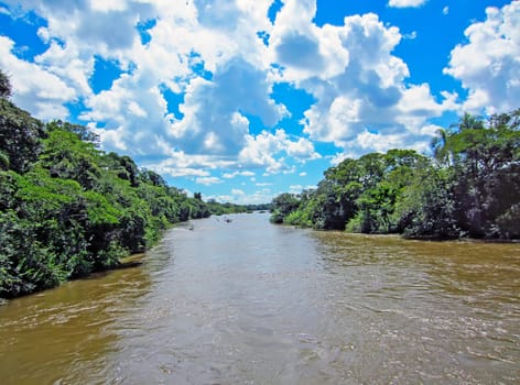 Iguazu River in Argentina