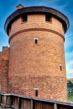 Castle of the Teutonic Order in Malbork - the largest castle in the world by land area in Malbork, Pomerania, Poland