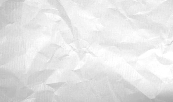 White crumbled paper background texture