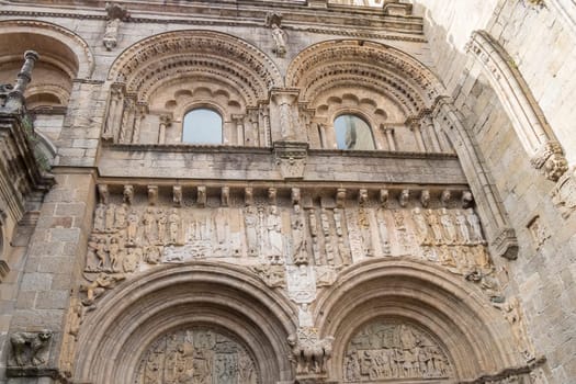 Cathedral of Santiago de Compostela in Galicia, Spain.