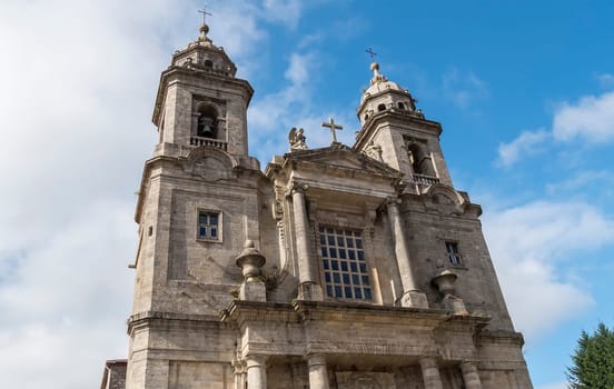 Church of San Francisco in Santiago de Compostela, Galicia, Spain.