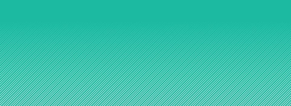 Green blue Banner with gradient diagonal stripes