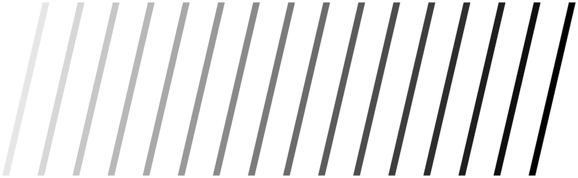Simple diagonal stripes background with gradient black grey and white color