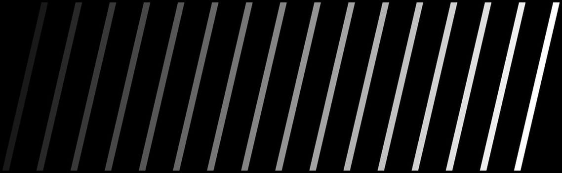 Simple diagonal stripes background with gradient white grey and black color