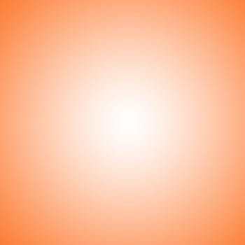 orange gradient on the light spot from white