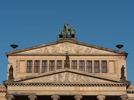 KOnzerthaus Berlin Detail of the facade