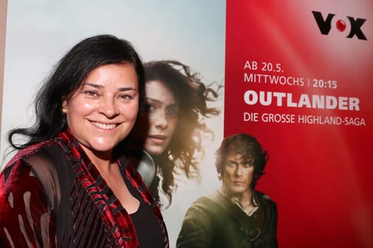 Diana Gabaldon,the world-famous writer (Outlander) whose series starts on Vox at a reading and signing session at the Savoy Filmtheater Hamburg,05.05.2015