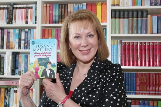 Susan Mallery (125 novels,25 million copies sold,1 million of them in Germany),Hamburg,05.05.2015