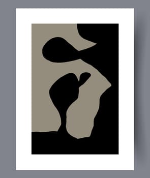 Abstract modern printable art wall posters. Bundle of abstractionism creative banners and artworks for print. Vector illustration.