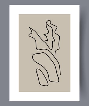 Abstract modern printable art wall posters. Bundle of abstractionism creative banners and artworks for print. Vector illustration.
