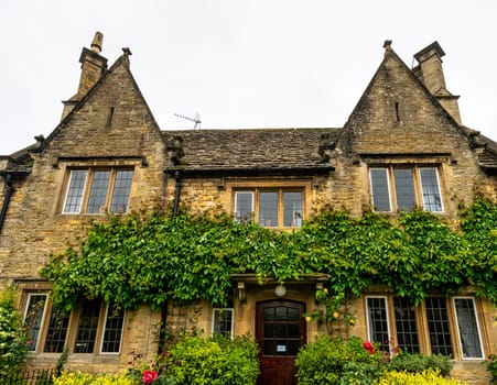 Vintage architecture of Cotswolds area - Bourton-on-the-Water, Gloucestershire, United Kingdom