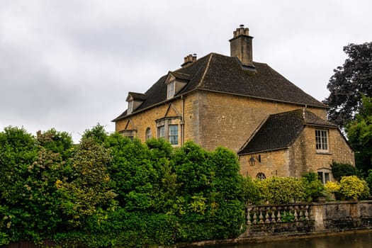 Vintage architecture of Cotswolds area - Bourton-on-the-Water, Gloucestershire, United Kingdom