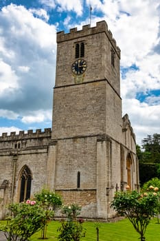 Anglican Church of St Mary at Bibury, Gloucestershire, United Kingdom