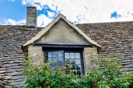 Vintage architecture of Cotswolds area - Bibury, Gloucestershire, United Kingdom