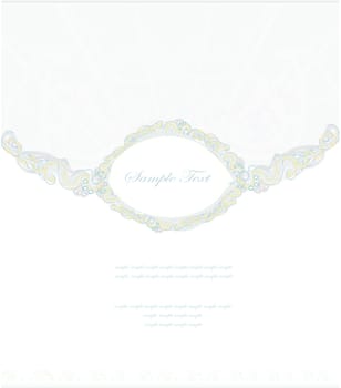 elegant vintage invitation