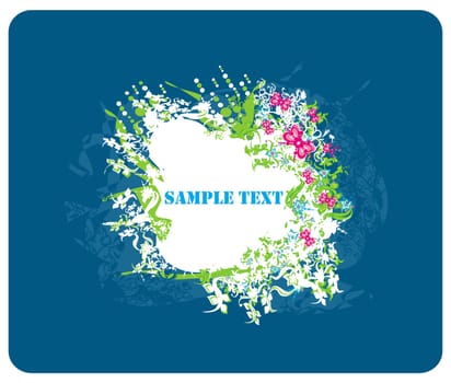 abstract frame with space for your text