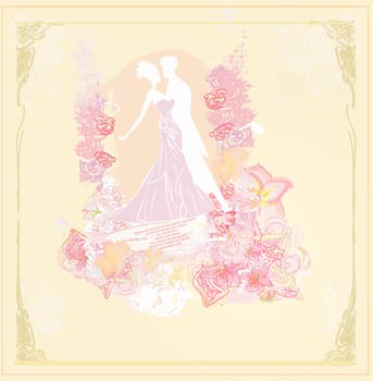 Ballroom dancers - invitation