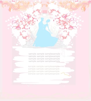 Ballroom dancers - invitation