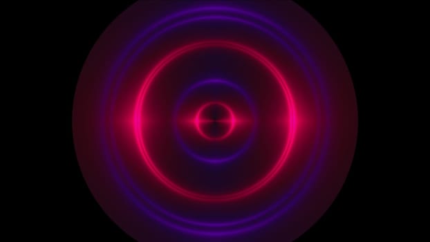Abstract pulsating background. Computer generated 3d render